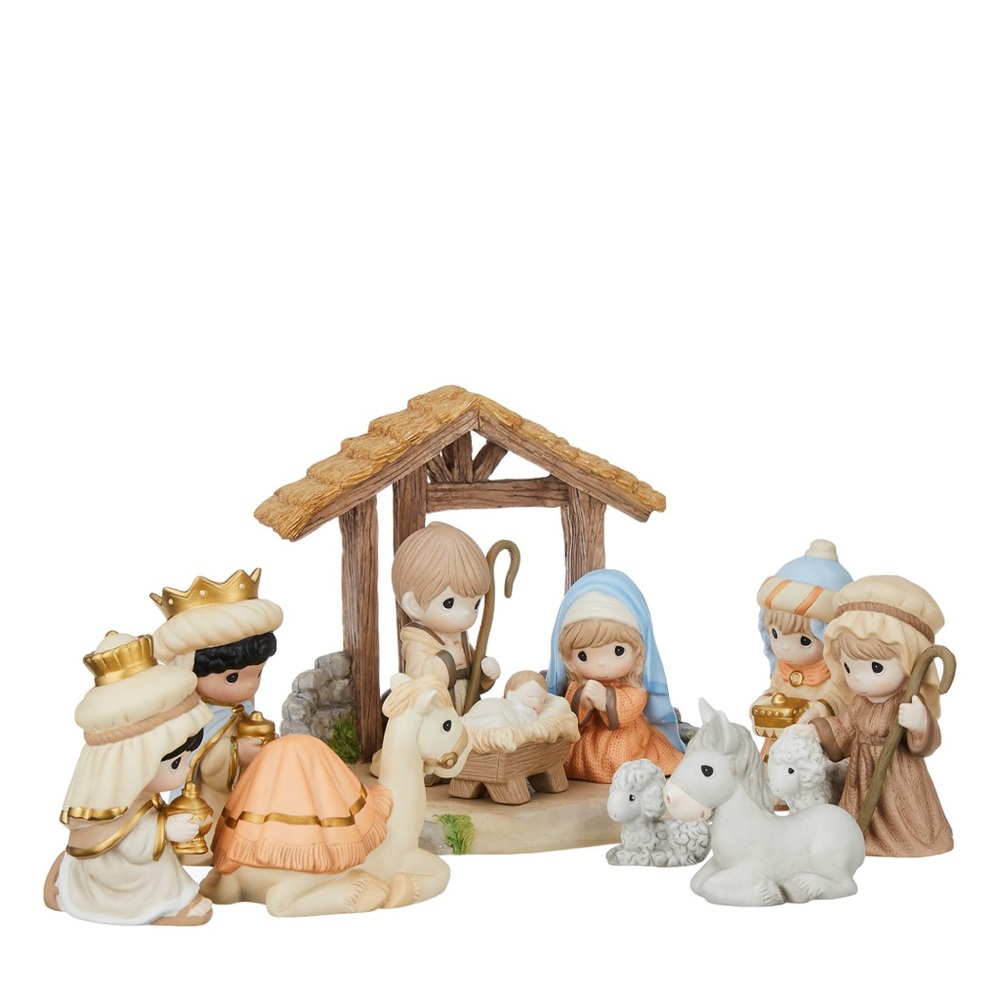 Precious Moments O Come Let Us Adore Him